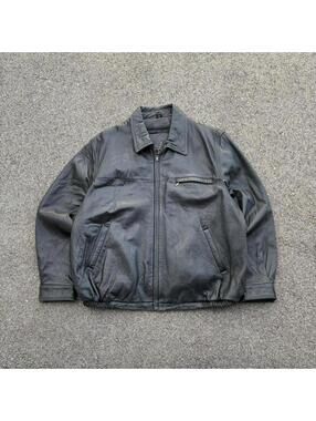 American Classics Men's Black and Grey Jacket